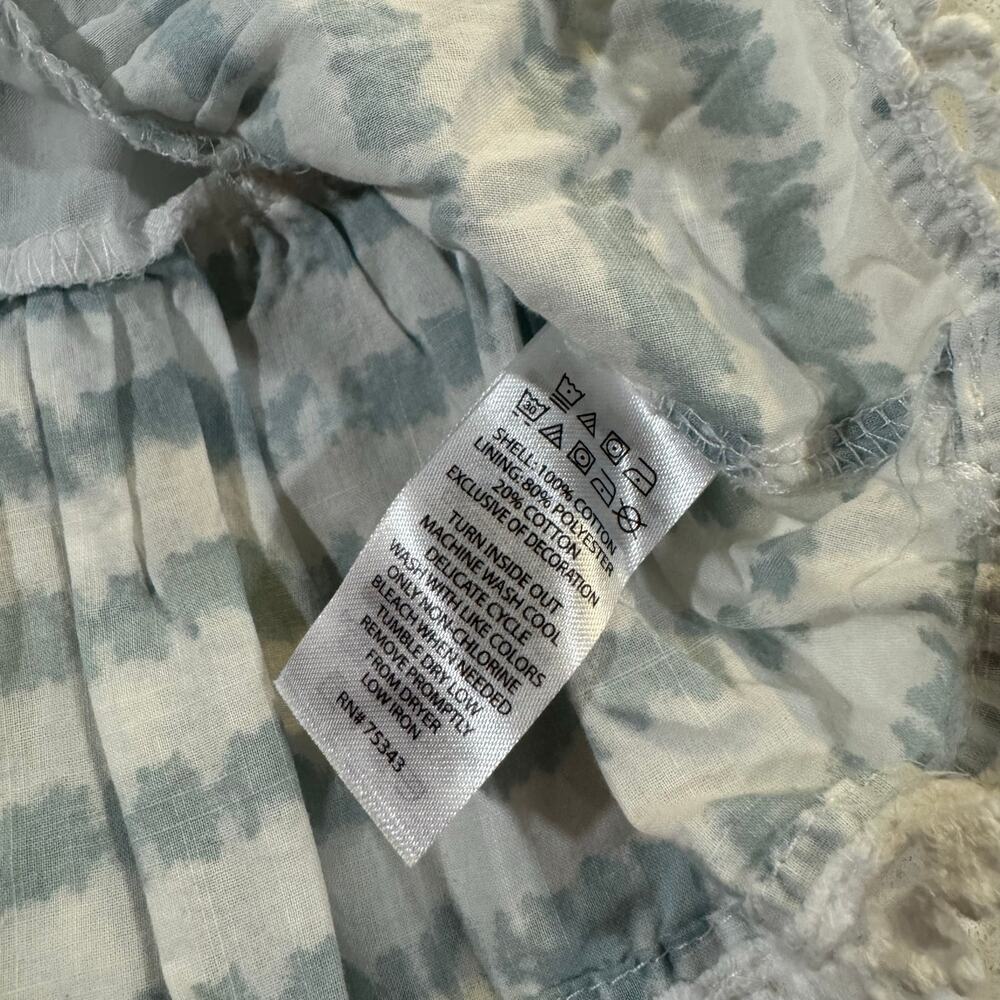 Tommy Bahama Toddler Girl 4T Layered Tank Blouse 100% Cotton Shell - Picture 4 of 5